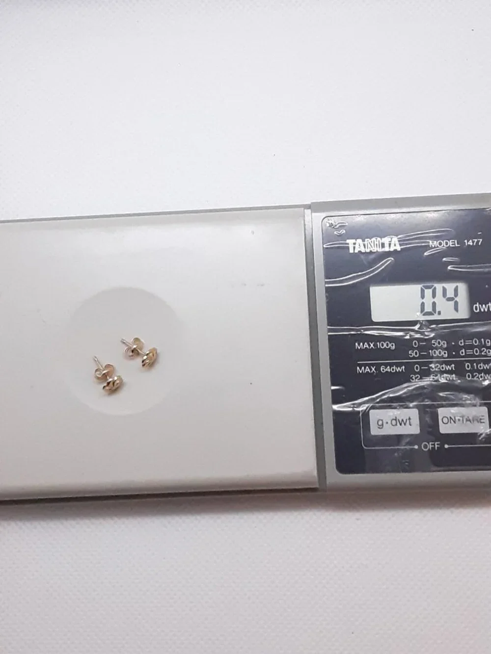 HOST PICK!!  NEW 14kt yellow gold petite post earrings - Picture 5 of 6